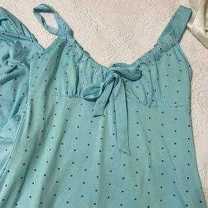 Chemise and matching robe